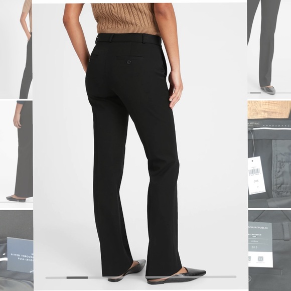 Banana Republic Logan Trouser-Fit Pant - Picture 4 of 7